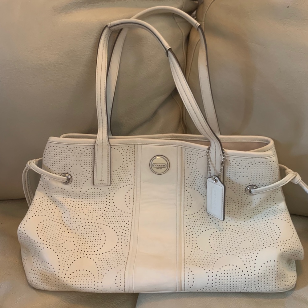 White Coach bag